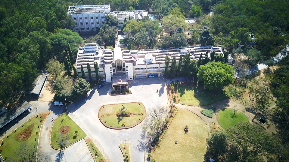 top view of University of Hyderabad